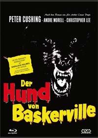 Der Hund von Baskerville (3 Disc Limited Mediabook, Blu-ray+DVD+CD, Cover B) (1959) [Blu-ray] 