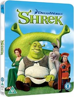 Shrek - Der tollkühne Held (Limited Steelbook) (2001) [UK Import mit dt. Ton] [Blu-ray] 