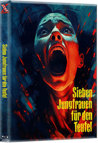 Sieben Jungfrauen für den Teufel (Limited Wattiertes Mediabook, 2 Discs, Cover C) (1968) [FSK 18] [Blu-ray] 