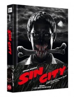 Sin City (Limited Wattiertes Mediabook, Blu-ray+DVD) (2005) [FSK 18] [Blu-ray] 