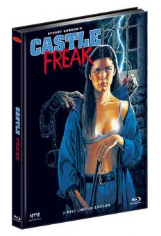 Castle Freak (Limited Mediabook, Blu-ray+DVD, Cover B) (1995) [FSK 18] [Blu-ray] 
