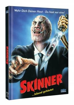 Skinner ...lebend gehäutet (Limited Mediabook, Blu-ray+DVD, Cover A) (1991) [FSK 18] [Blu-ray] 