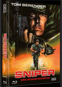 Sniper - Der Scharfschütze (Limited Mediabook, Blu-ray+DVD, Cover A) (1992) [FSK 18] [Blu-ray] 