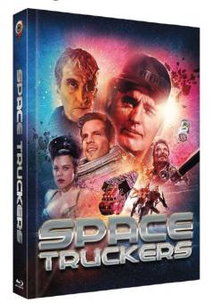 Space Truckers (Limited Mediabook, Blu-ray+DVD, Cover B) (1996) [Blu-ray] 