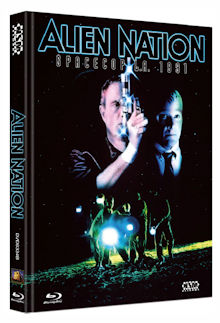 Alien Nation - Spacecop L.A. 1991 (Limited Mediabook, Blu-ray+DVD, Cover B) (1988) [Blu-ray] 