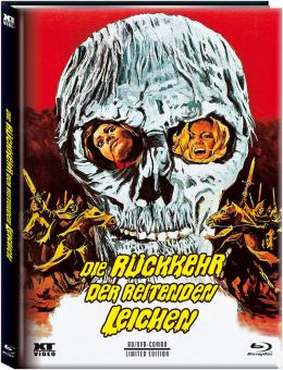 Die Rückkehr der reitenden Leichen (Limited Mediabook, Blu-ray+DVD, Cover B) (1973) [FSK 18] [Blu-ray] 