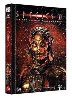 Species 2 (Limited Mediabook, Blu-ray+DVD, Cover C) (1998) [Blu-ray] 