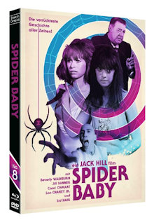 Spider Baby (Limited Edition, Blu-ray+DVD) (1967) [FSK 18] [Blu-ray] [Gebraucht - Zustand (Sehr Gut)] 