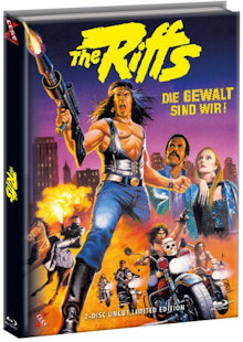 The Riffs - Die Gewalt sind wir (Limited Mediabook, Blu-ray+DVD, Cover B) (1982) [FSK 18] [Blu-ray] 