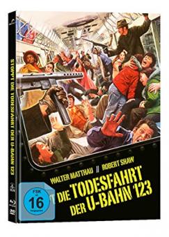 Stoppt die Todesfahrt der U-Bahn 123 (Limited Mediabook, Blu-ray+DVD, Cover A) (1974) [Blu-ray] 