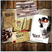 Tanz der Teufel 2 (1987) (25th Anniversary 3 Disc Holzbox Edition/Extended Cut, Blu-ray + DVD) [FSK 18] [Blu-ray] 