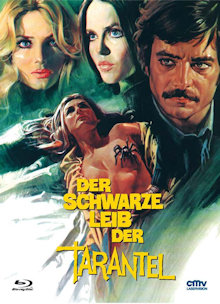 Der schwarze Leib der Tarantel (Limited Mediabook, Blu-ray+DVD, Cover B) (1972) [FSK 18] [Blu-ray] 