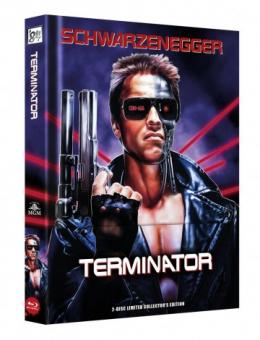 Terminator (Limited Wattiertes Mediabook, Blu-ray+DVD) (1984) [Blu-ray] 