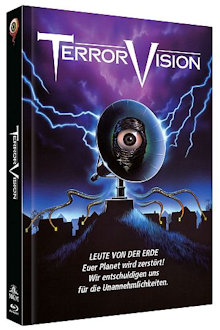 Terror Vision (Limited Mediabook, Blu-ray+DVD, Cover A) (1986) [FSK 18] [Blu-ray] 