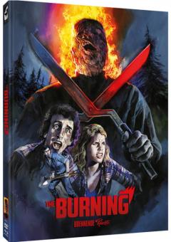 The Burning - Brennende Rache (Limited Mediabook, Blu-ray+DVD, Cover E) (1981) [FSK 18] [Blu-ray] 