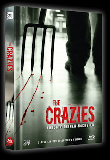 The Crazies (Limited Mediabook, Blu-ray+DVD, Cover A) (2010) [FSK 18] [Blu-ray] 