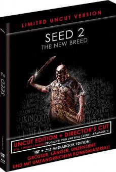 Seed 2 - The New Breed (Limited Uncut Mediabook, Blu-ray+DVD) (2013) [FSK 18] [Blu-ray] 