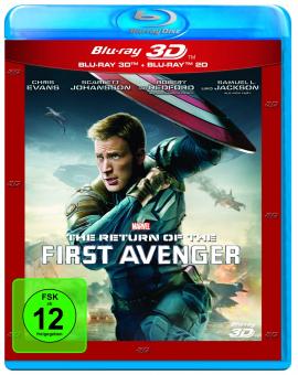 Captain America: The Winter Soldier/The Return of the First Avenger (3D Blu-ray+Blu-ray) (2014) [3D Blu-ray] 