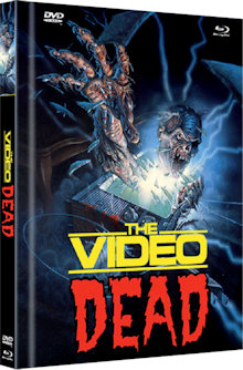 The Video Dead (Limited Mediabook, Blu-ray+DVD, Cover A) (1987) [FSK 18] [Blu-ray] 