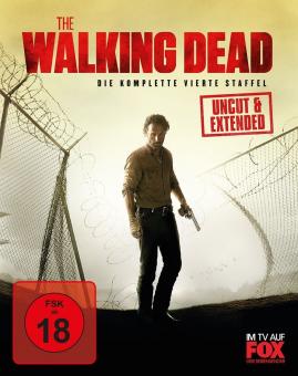 The Walking Dead - Die komplette vierte Staffel (Uncut, Extended Version) [FSK 18] [Blu-ray] 