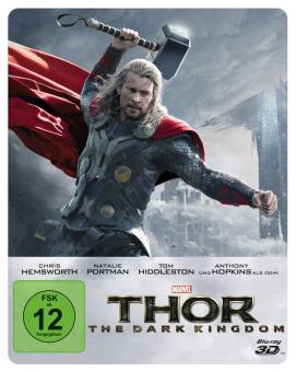 Thor - The Dark Kingdom (Limited Collectors Steelbook Edition, 3D Blu-ray+Blu-ray) (2013) [3D Blu-ray] [Gebraucht - Zustand (Sehr Gut)] 