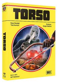 Die Säge des Teufels - Torso (Limited Wattiertes Mediabook, Blu-ray+DVD) (1973) [FSK 18] [Blu-ray] 