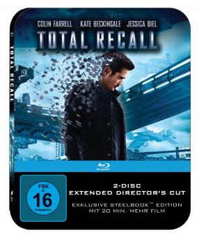 Total Recall (Steelbook Edition) (2012) [Blu-ray] [Gebraucht - Zustand (Sehr Gut)] 