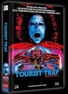 Tourist Trap (4 Disc Limited Mediabook, Blu-ray+DVD, Cover A) (1979) [FSK 18] [Blu-ray] 