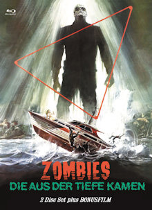 Zombies die aus der Tiefe kamen (Shock Waves) (Limited Mediabook, Blu-ray+DVD, Cover C) (1977) [FSK 18] [Blu-ray] 