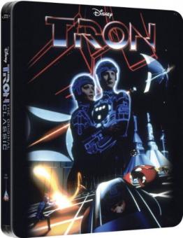 Tron (Limited Steelbook Edition) (1982) [UK Import mit dt. Ton] [Blu-ray] 