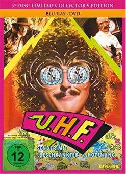 UHF - Sender mit beschränkter Hoffnung (Limited Mediabook, Blu-ray+DVD) (1989) [Blu-ray] [Gebraucht - Zustand (Sehr Gut)] 