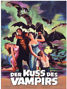 Der Kuss des Vampirs (3 Disc Limited Mediabook, Blu-ray+2 DVDs, Cover B) (1963) [Blu-ray] 