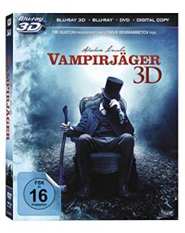 Abraham Lincoln - Vampirjäger (3D Blu-ray + Blu-ray + DVD) (2012) [3D Blu-ray] 