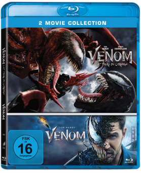 Venom 1+2 (2 Discs) (2018-2021) [Blu-ray] 