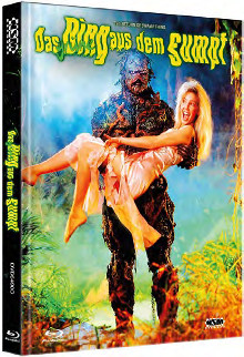 Das grüne Ding aus dem Sumpf (Limited Mediabook, Blu-ray+DVD, Cover C) (1989) [Blu-ray] 
