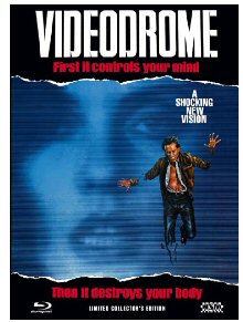 Videodrome (Limited Mediabook, Blu-ray+DVD, Cover A) (1983) [FSK 18] [Blu-ray] 