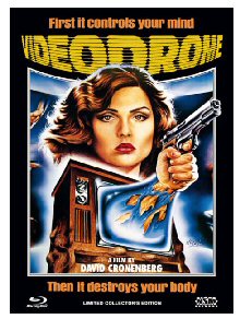 Videodrome (Limited Mediabook, Blu-ray+DVD, Cover C) (1983) [FSK 18] [Blu-ray] 