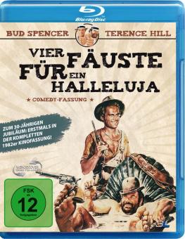 Vier Fäuste für ein Halleluja (1982er Kino-Comedy-Fassung, Limited Edition im Schuber) (1971) [Blu-ray] 