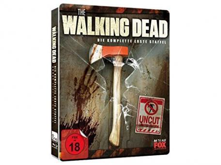 The Walking Dead - Die komplette erste Staffel (2 Discs, Uncut, Steelbook) [FSK 18] [Blu-ray] 