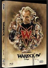 Warlock Trilogie (Limited Mediabook, 3 Discs, Cover B) [Blu-ray] 