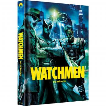 Watchmen - Die Wächter (Limited 4 Disc Mediabook, inkl. Ultimate Cut, Blu-ray+DVD, Cover C) (2009) [Blu-ray] 