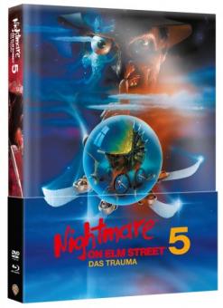 Nightmare on Elm Street - Teil 5 (Limited Wattiertes Mediabook, Blu-ray+DVD) (1989) [FSK 18] [Blu-ray] 