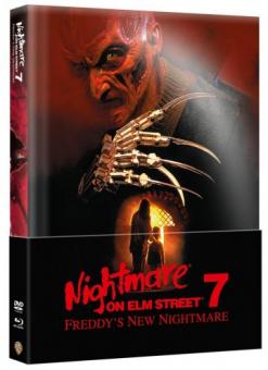 Nightmare on Elm Street - Teil 7 (Limited Wattiertes Mediabook, Blu-ray+DVD) (1994) [FSK 18] [Blu-ray] 