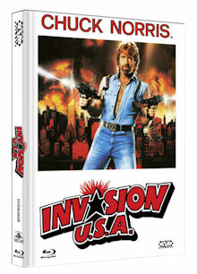 Invasion U.S.A. (Limited Mediabook, Blu-ray+DVD, Cover B) (1985) [FSK 18] [Blu-ray] 