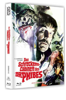 Das Schreckenskabinett des Dr. Phibes (Limited Mediabook, Blu-ray+DVD, Cover C) (1971) [Blu-ray] 