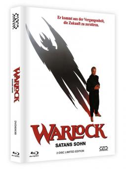 Warlock - Satans Sohn (2 Disc Limited Mediabook, Uncut, Cover B) (1989) [FSK 18] [Blu-ray] [Gebraucht - Zustand (Sehr Gut)] 