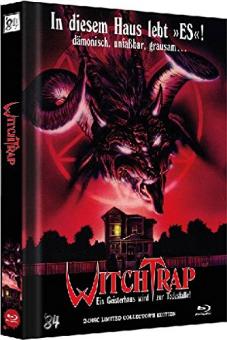 Witchtrap (2 Disc Limited Mediabook, Blu-ray+DVD, Cover A) (1989) [FSK 18] [Blu-ray] 