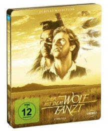 Der mit dem Wolf tanzt (Special Steel Edition, 2 Discs) (1990) [Blu-ray] 
