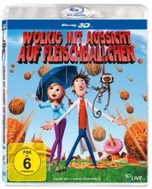 Wolkig mit Aussicht auf Fleischbällchen (3D Version) (2009) [Blu-ray] 