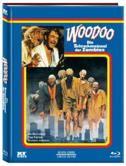 Woodoo - Die Schreckensinsel der Zombies (Mediabook, Blu-ray+DVD, Cover C) (1979) [FSK 18] [Blu-ray] 